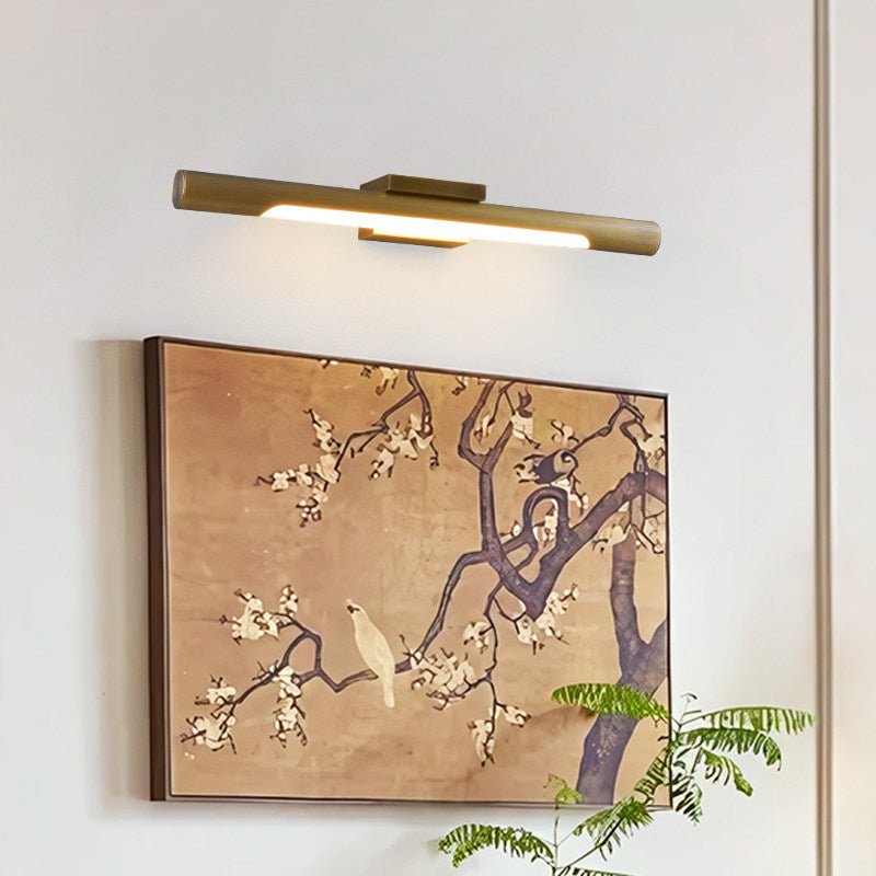 Liora Brass Wall Light, Hardwired Wall Sconce, detail 8