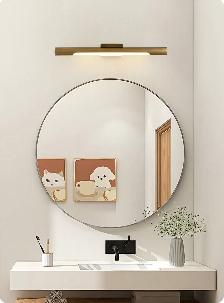 Liora Brass Wall Light, Hardwired Wall Sconce, detail 10