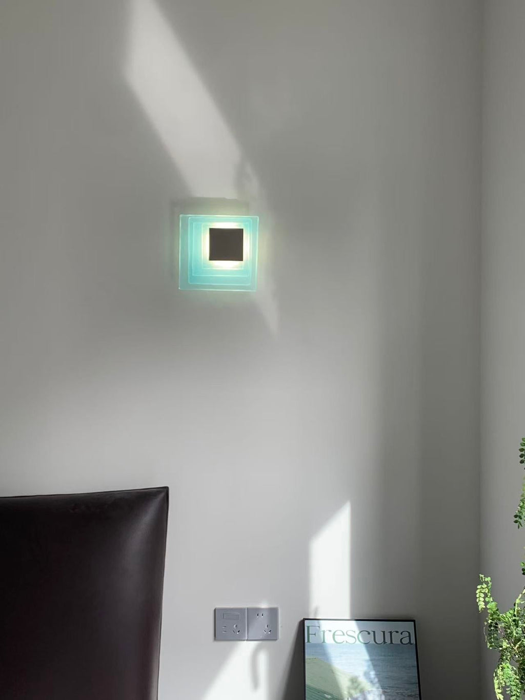 Aqua Cascade Wall Light, Hardwired Wall Sconce, detail 20