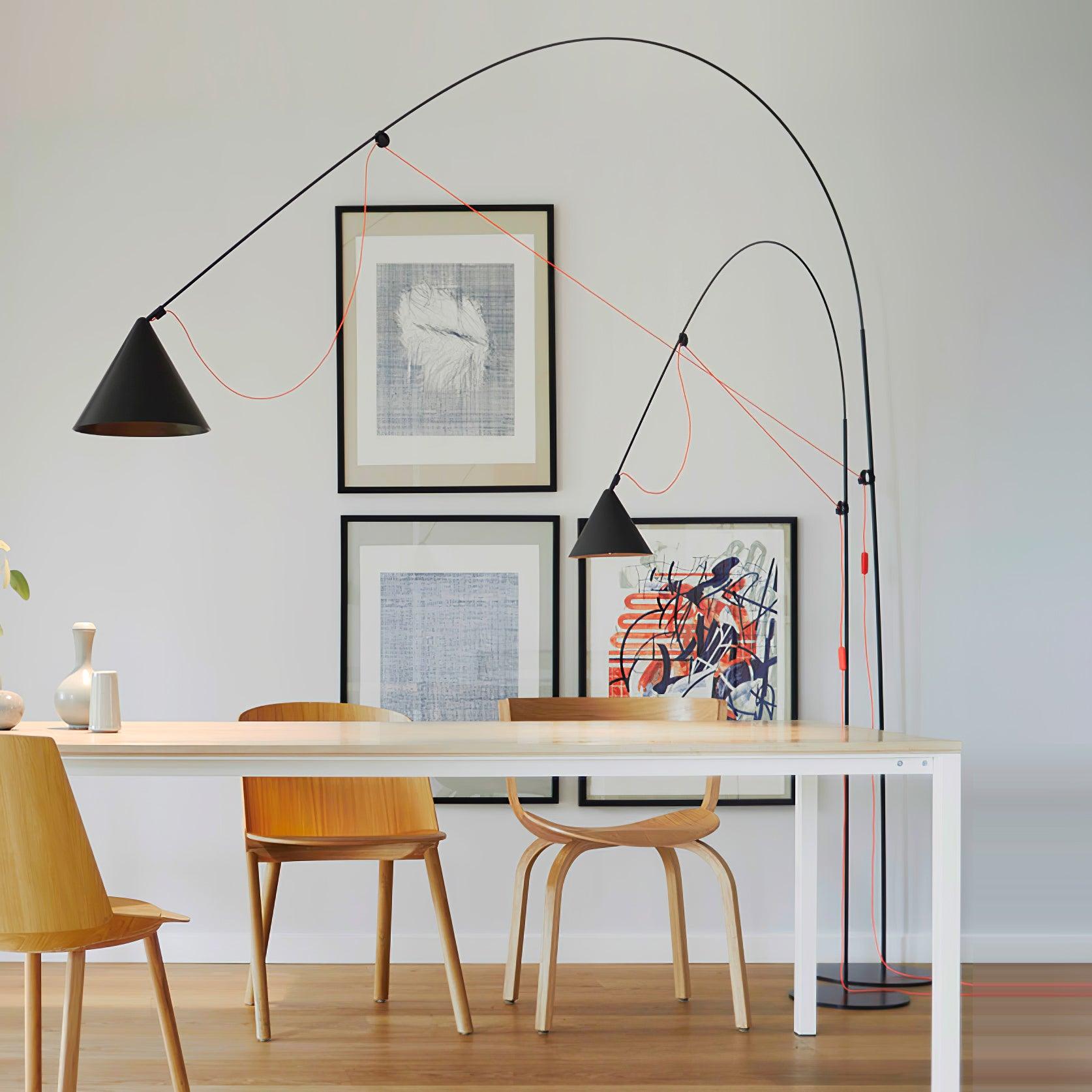 Flexora Luxe Torchiere Floor Light, Floor Lamp, detail 4