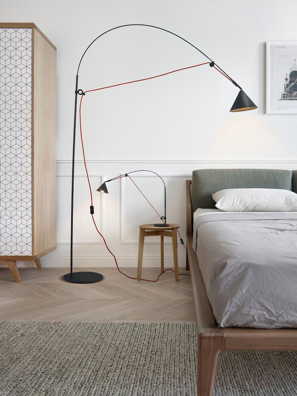 Flexora Luxe Torchiere Floor Light, Floor Lamp, detail 7