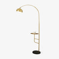 Arc Bell Floor Light, Floor Lamp, Metal, ∅ 11″ x W 37.4″ x H 68.9″