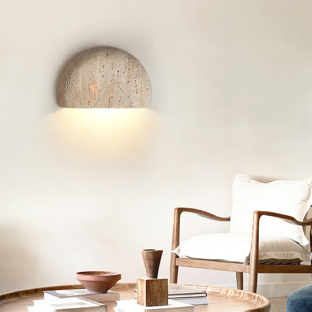 Arc Bowl Wall Light, Hardwired Wall Sconce, detail 5