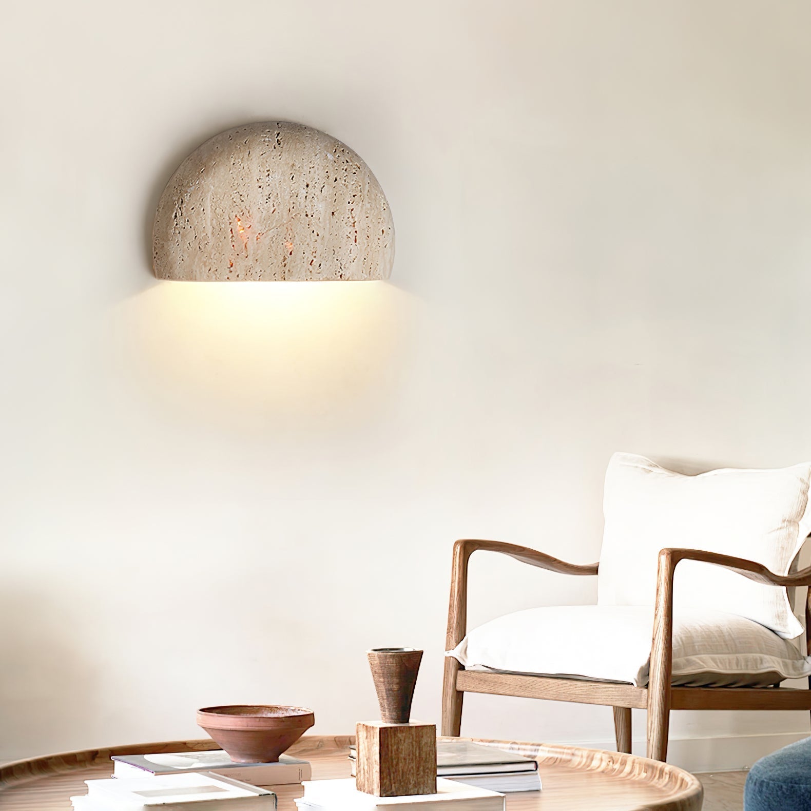 Arc Bowl Wall Light, Hardwired Wall Sconce, detail 5