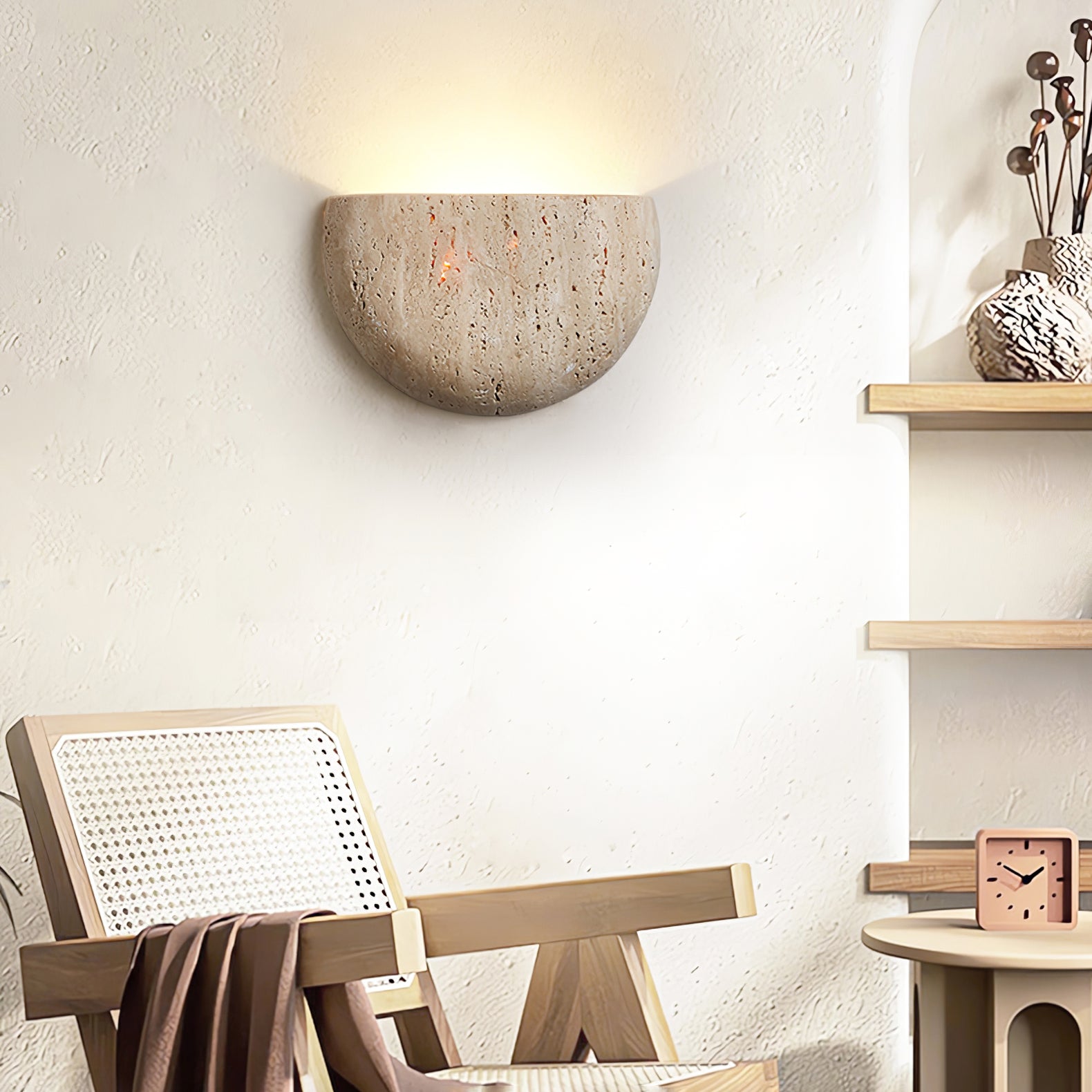 Arc Bowl Wall Light, Hardwired Wall Sconce, detail 2