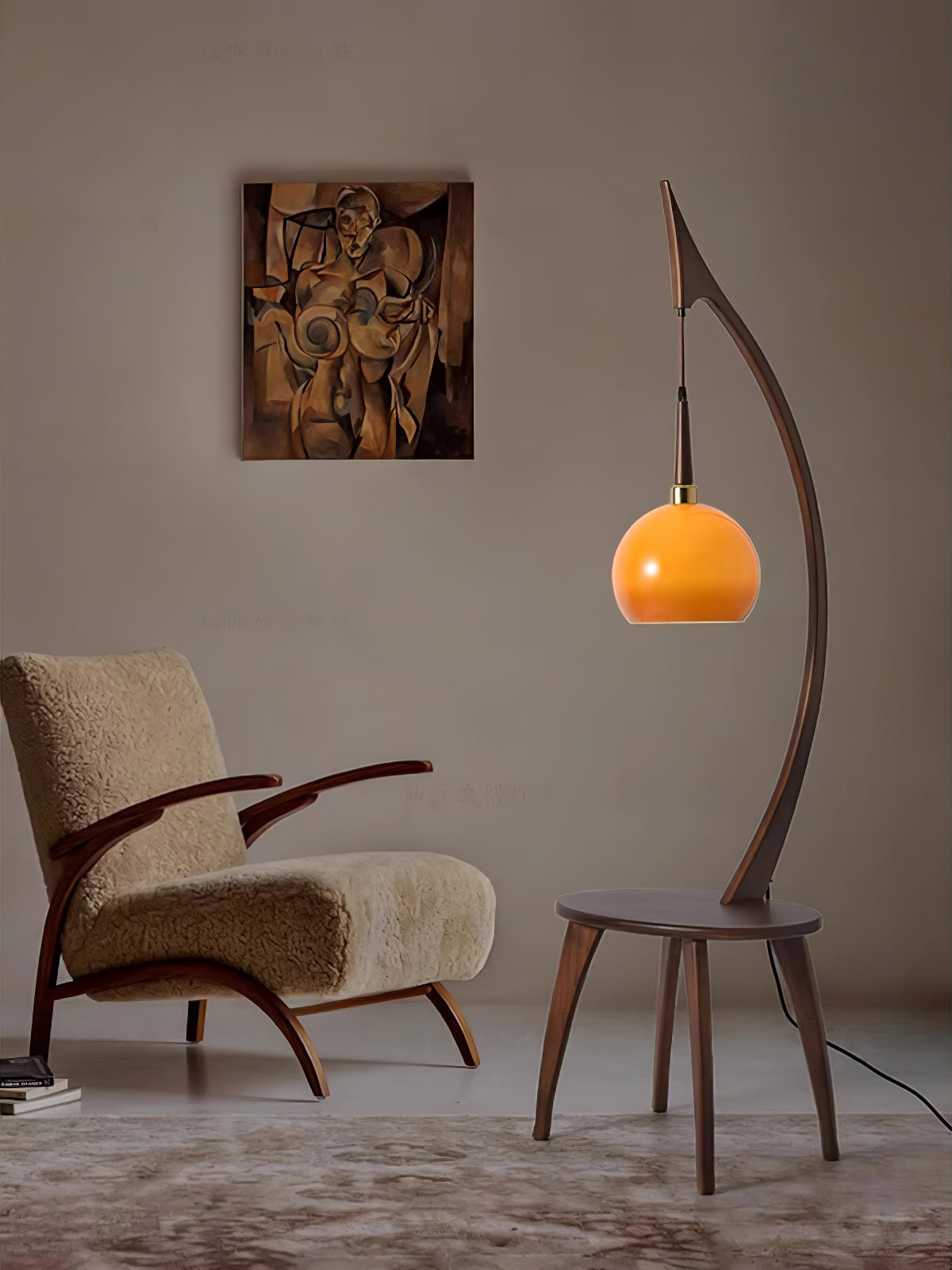 Arc Curve Floor Light, Floor Lamp, detail 10