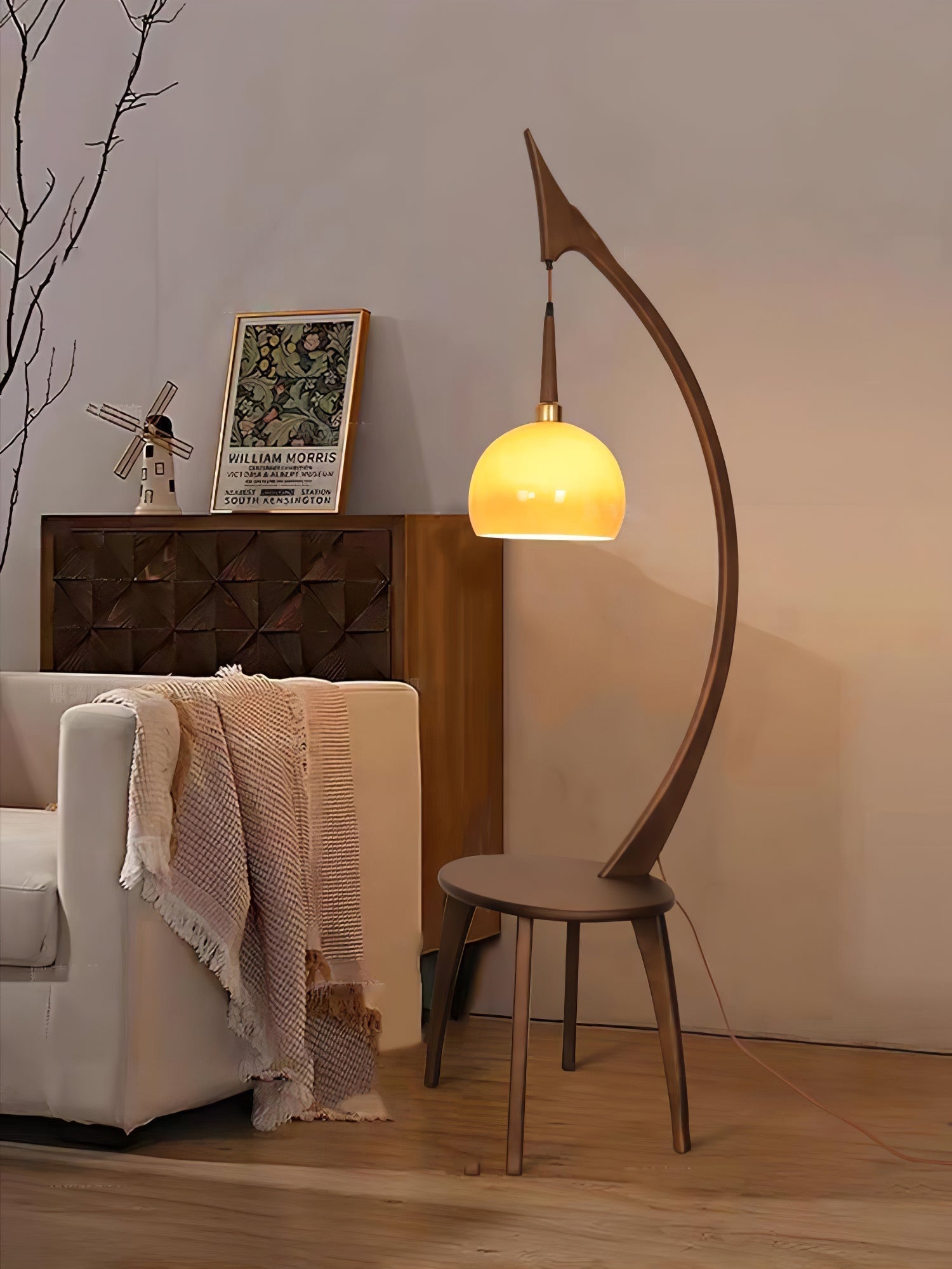 Arc Curve Floor Light, Floor Lamp, detail 11
