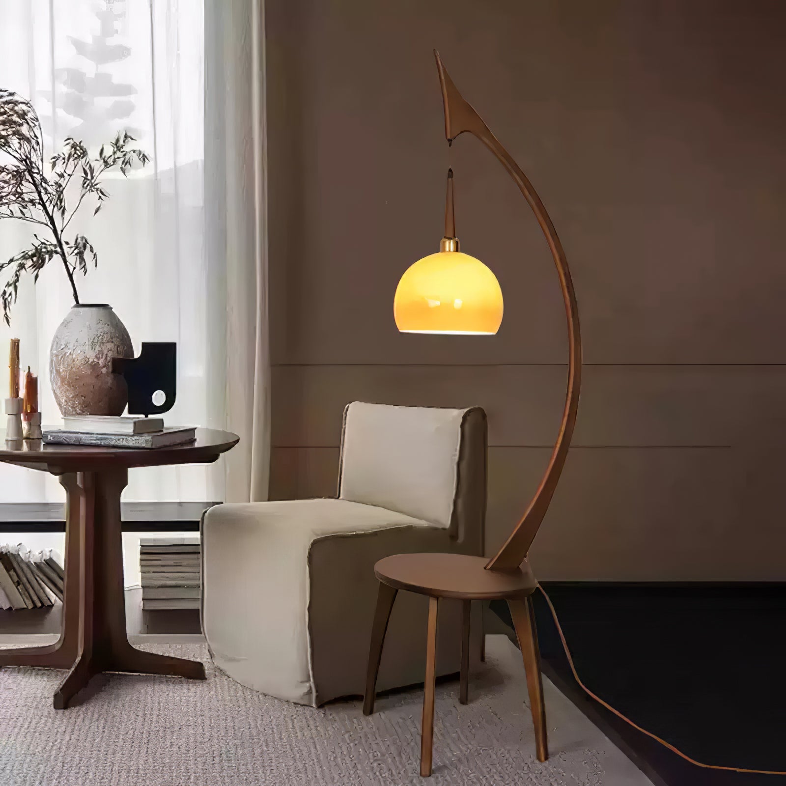 Arc Curve Floor Light, Floor Lamp, detail 9