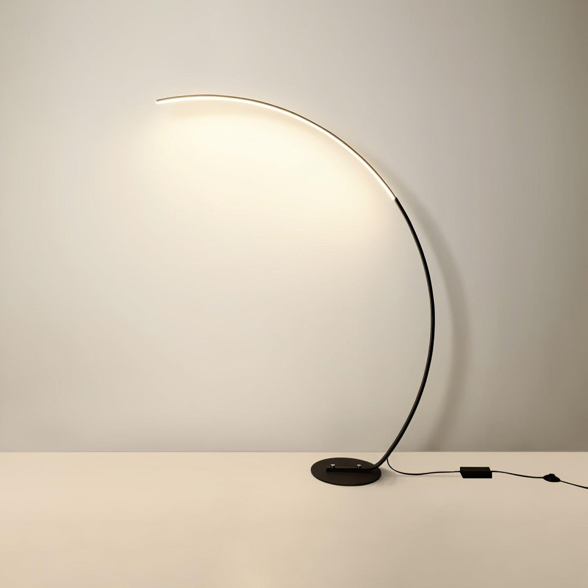 Arc Floor Light - W 120cm x H 170 cm Metal, Floor Lamp, detail 9