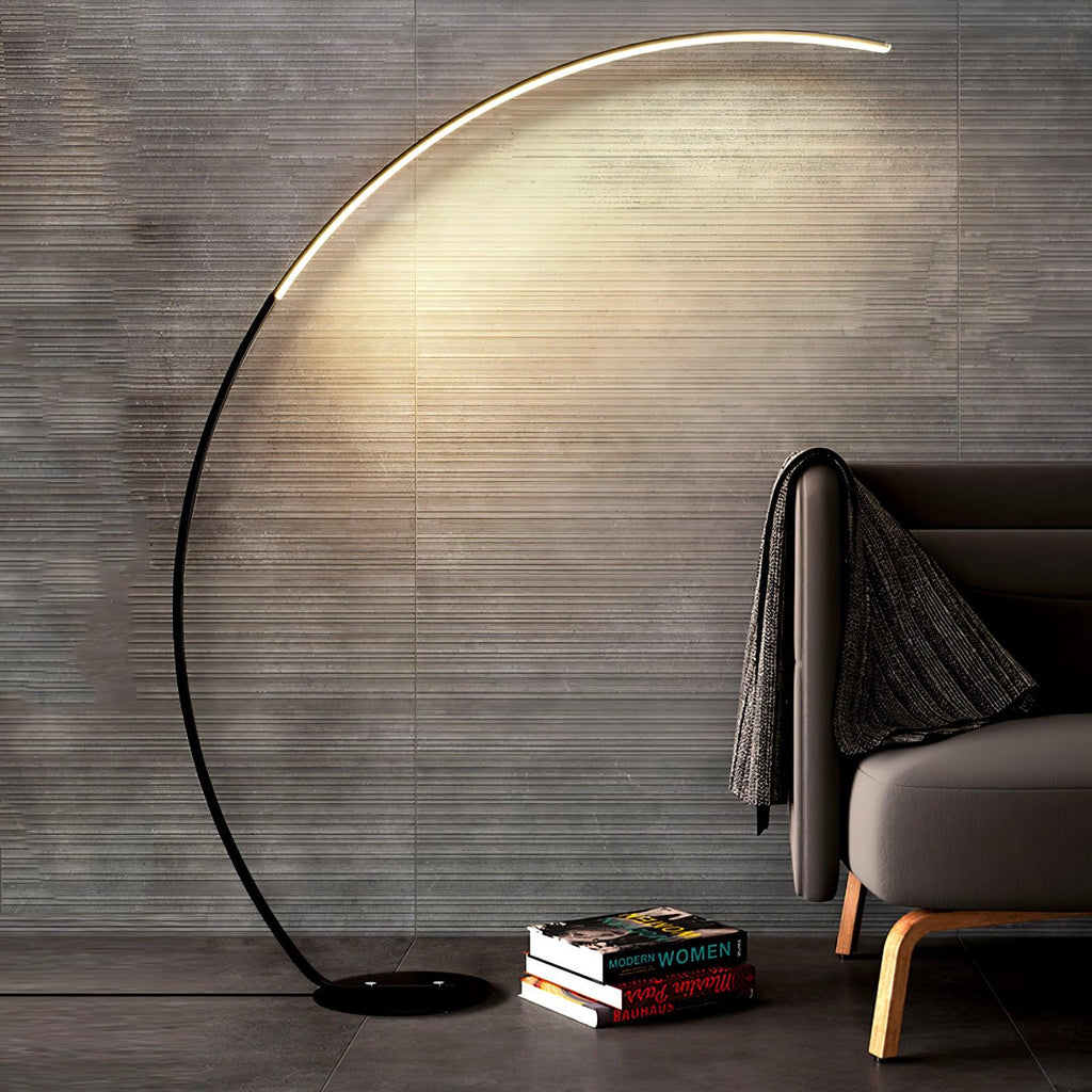 Arc Floor Light - W 120cm x H 170 cm Metal, Floor Lamp, detail 2