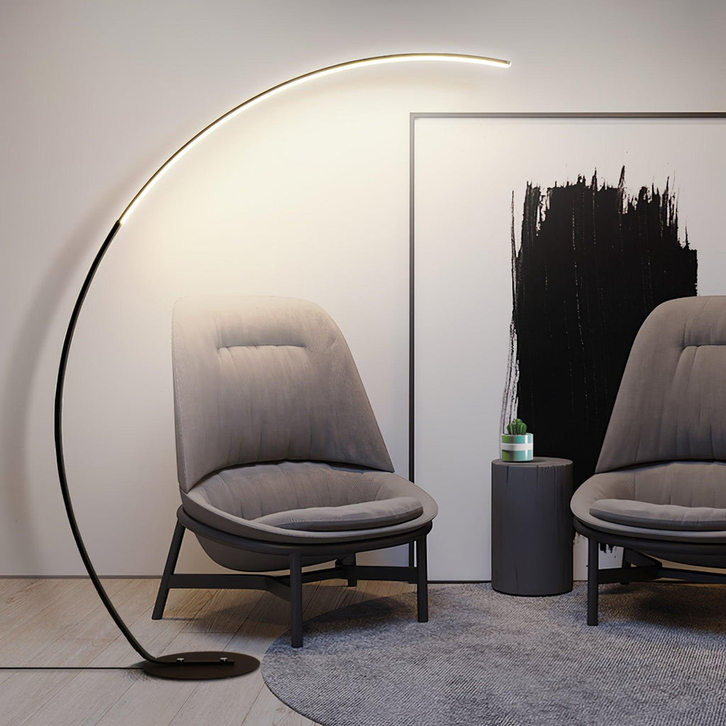 Arc Floor Light - W 120cm x H 170 cm Metal, Floor Lamp, detail 3