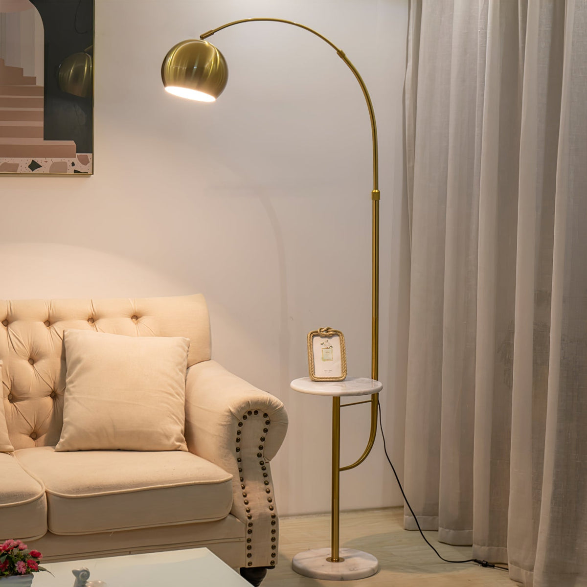 Arc Nightstand Floor Light, Floor Lamp, detail 19