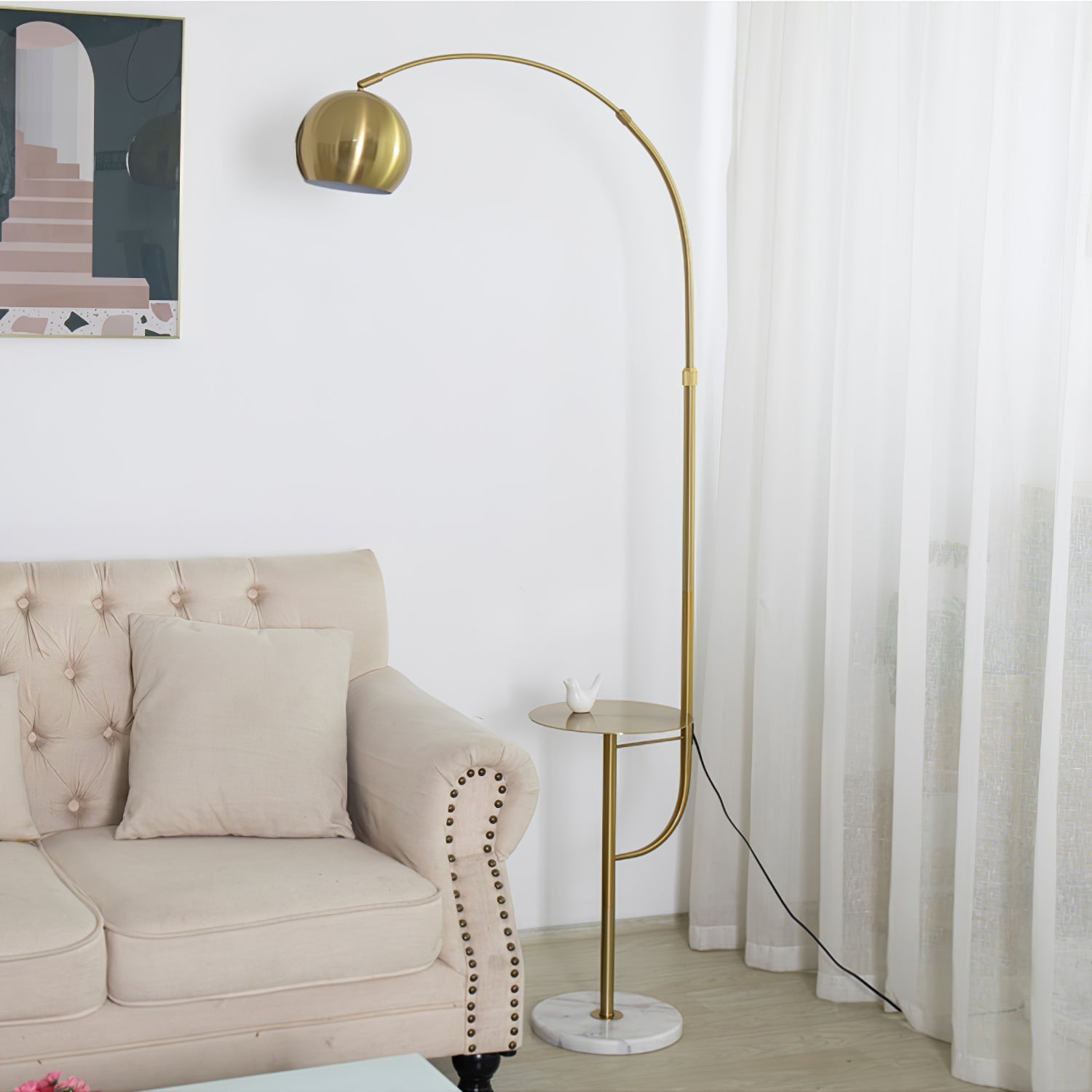 Arc Nightstand Floor Light, Floor Lamp, detail 21