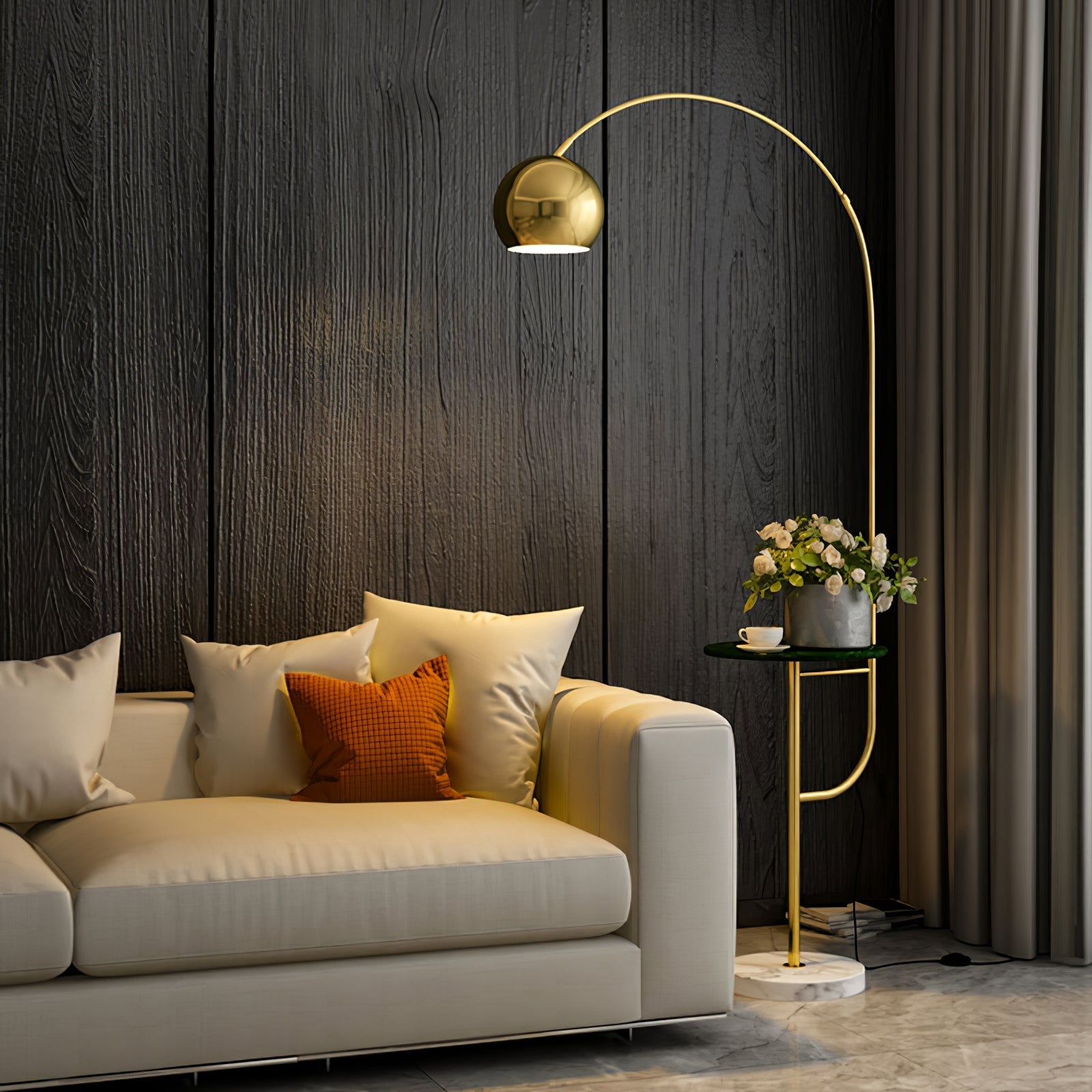 Arc Nightstand Floor Light, Floor Lamp, detail 23
