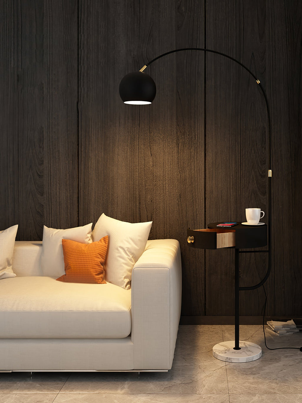 Arc Nightstand Floor Light, Floor Lamp, detail 26