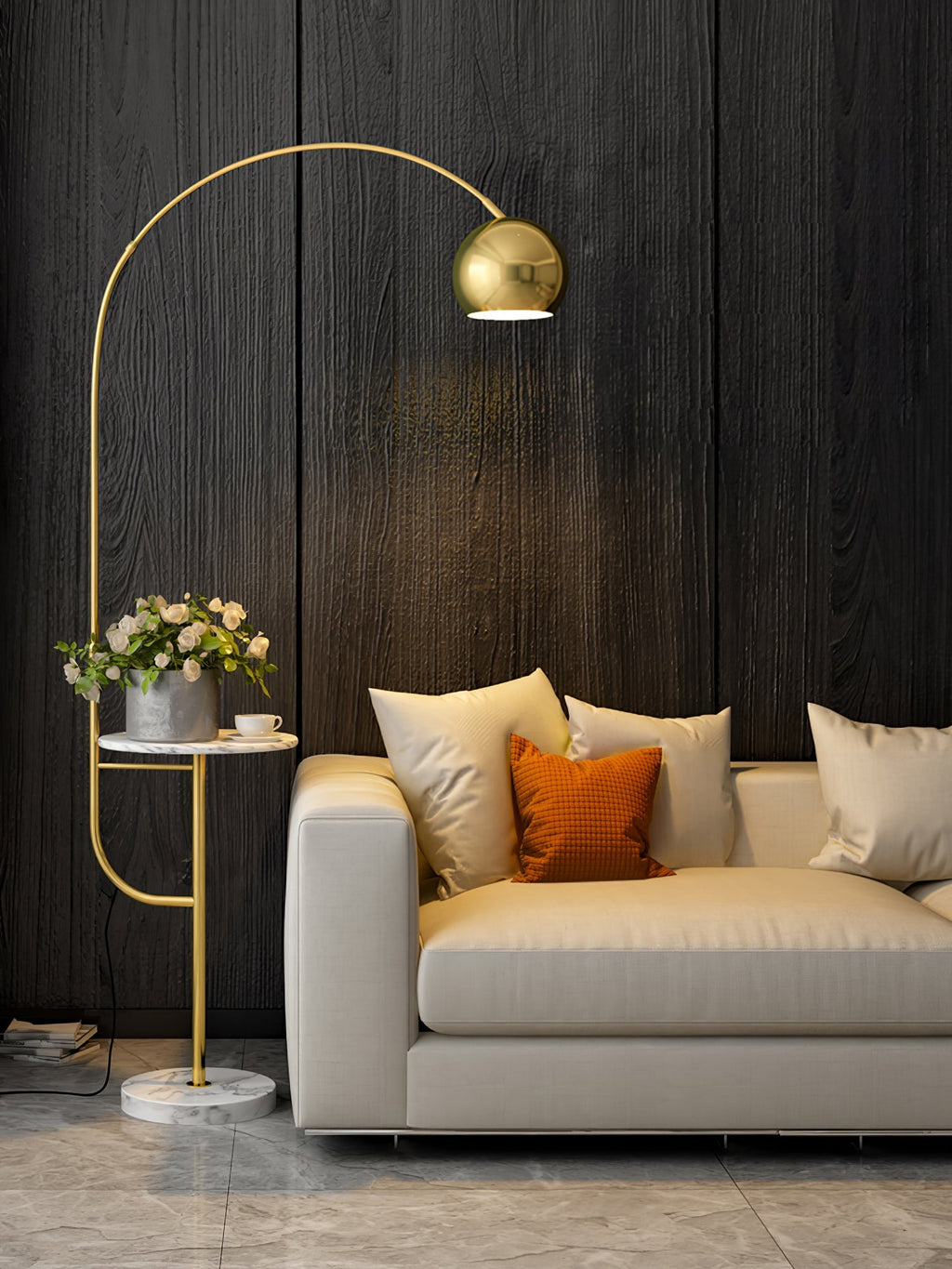 Arc Nightstand Floor Light, Floor Lamp, detail 12