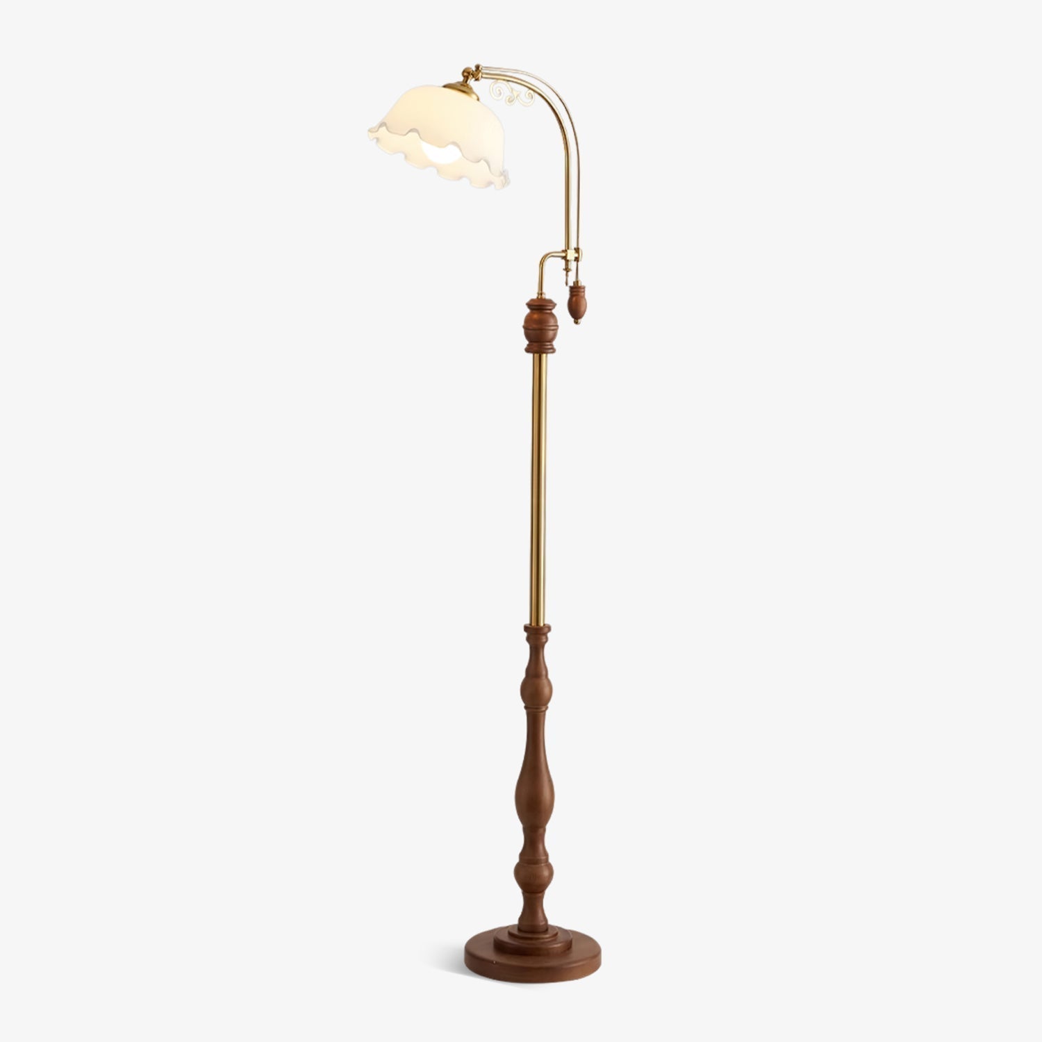 Arch Curves Floor Light, Floor Lamp, Metal, Dia 45cm x H 168cm