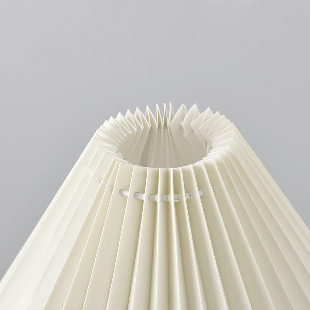 Arched Pleated Table Light, Bedside Table Lamp, detail 12
