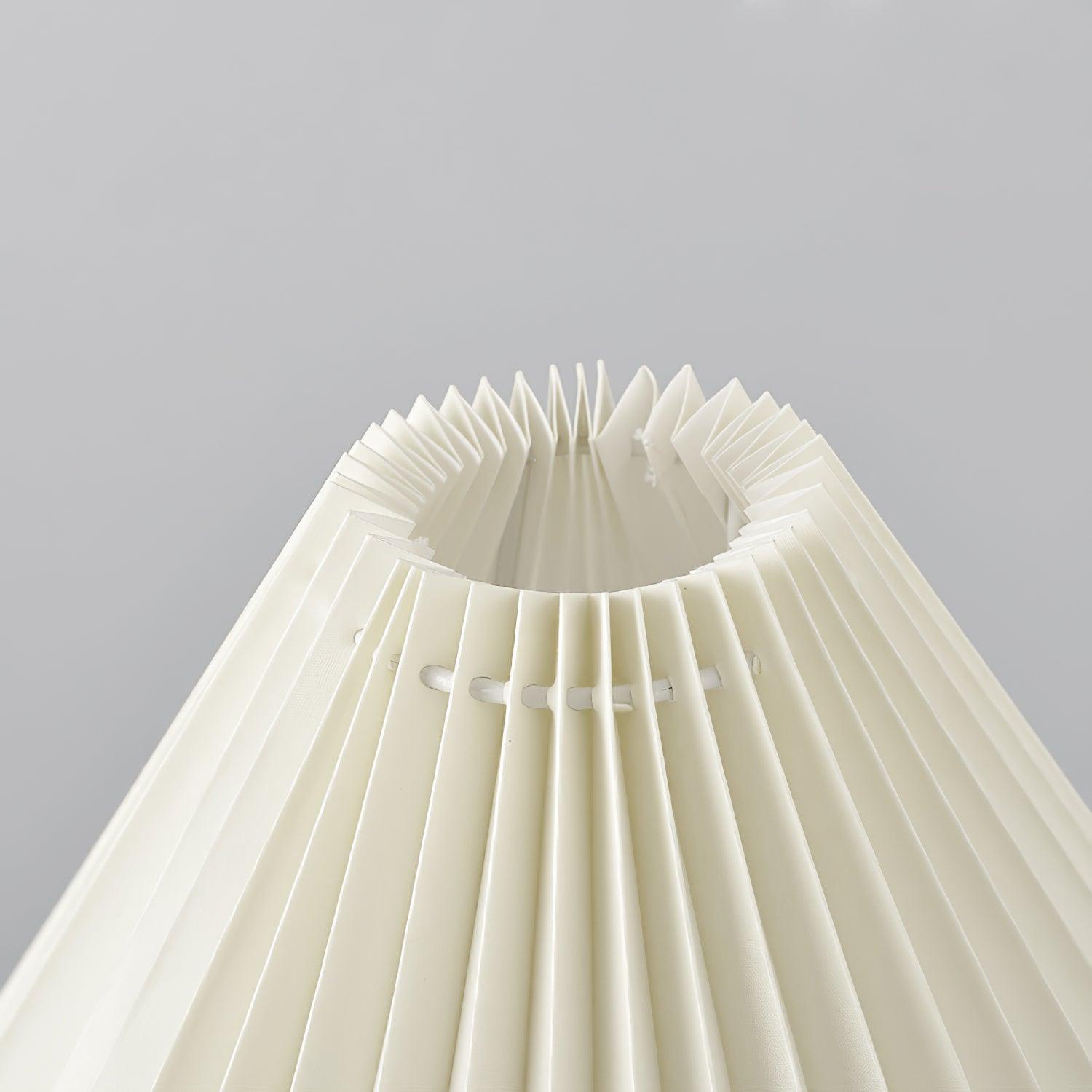 Arched Pleated Table Light, Bedside Table Lamp, detail 12