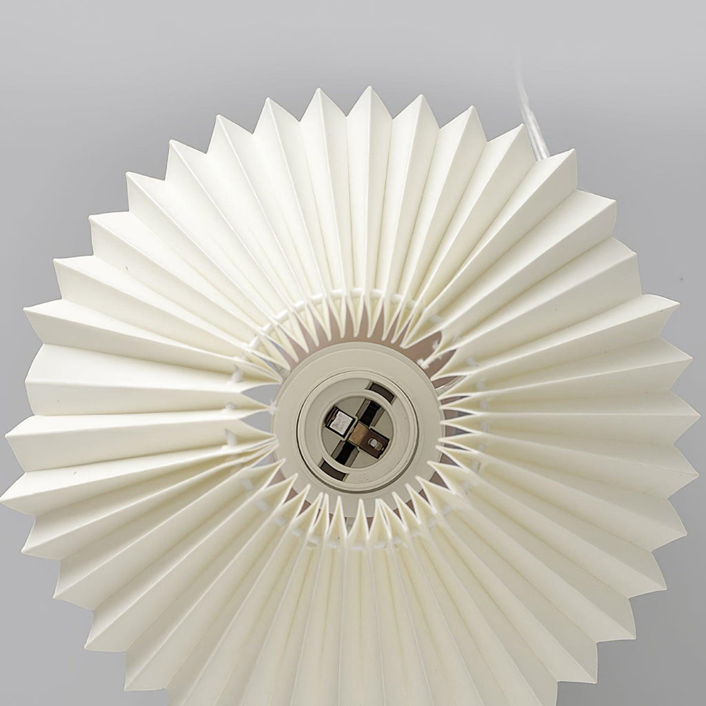 Arched Pleated Table Light, Bedside Table Lamp, detail 14