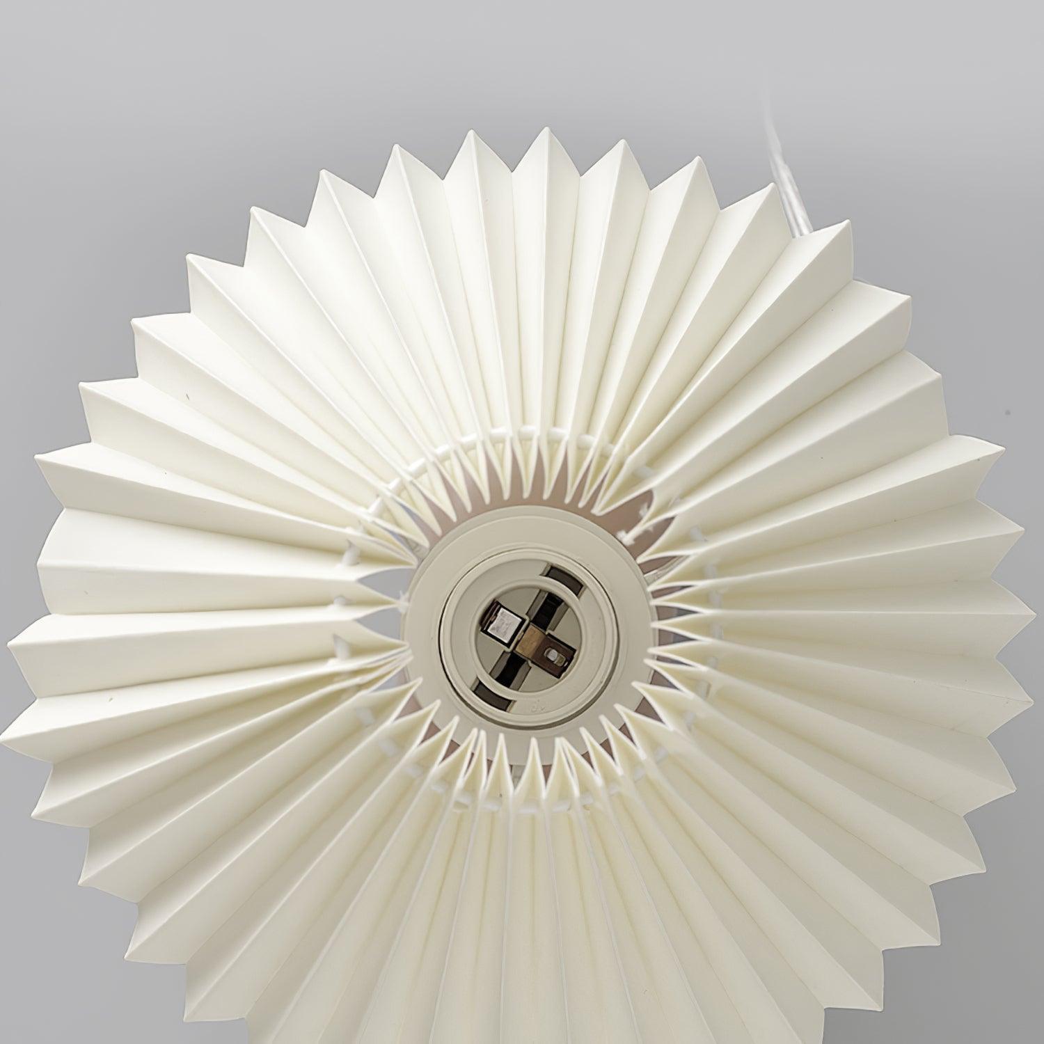 Arched Pleated Table Light, Bedside Table Lamp, detail 14
