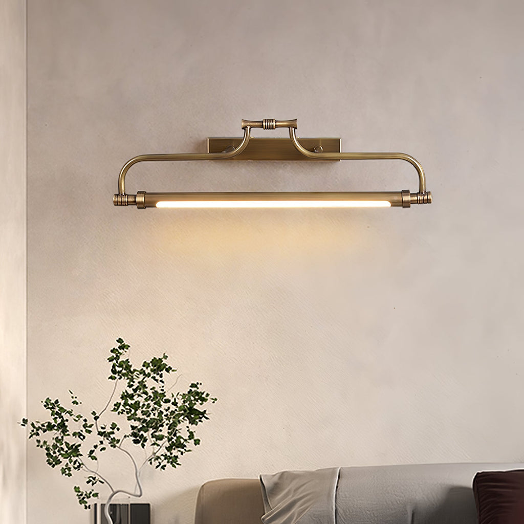 Arclore Gallery Vanity Wall Fixture - L 52cm x H 14cm Metal, Bathroom Vanity Light, detail 8
