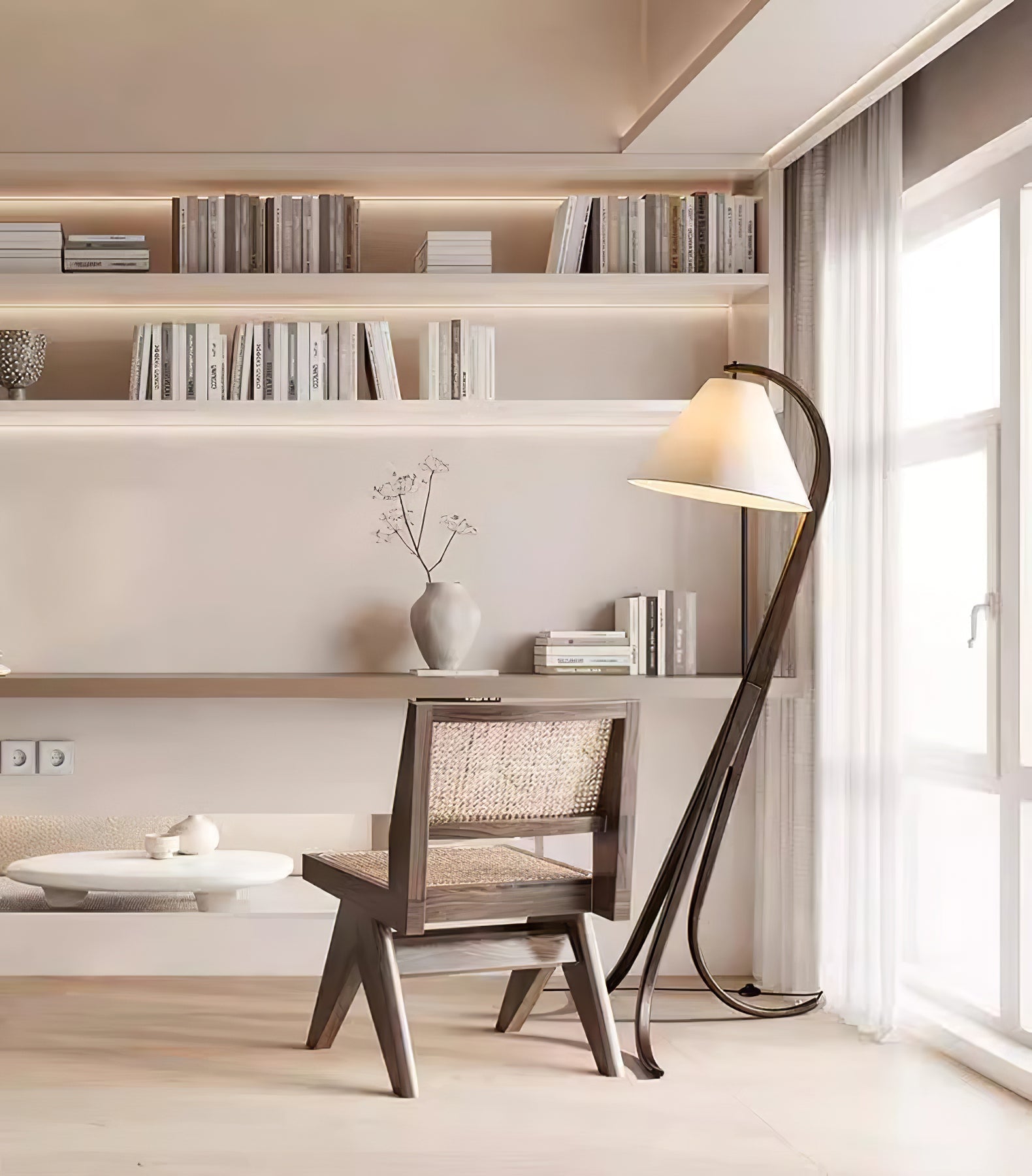 Arcwood Floor Light, Floor Lamp, detail 11
