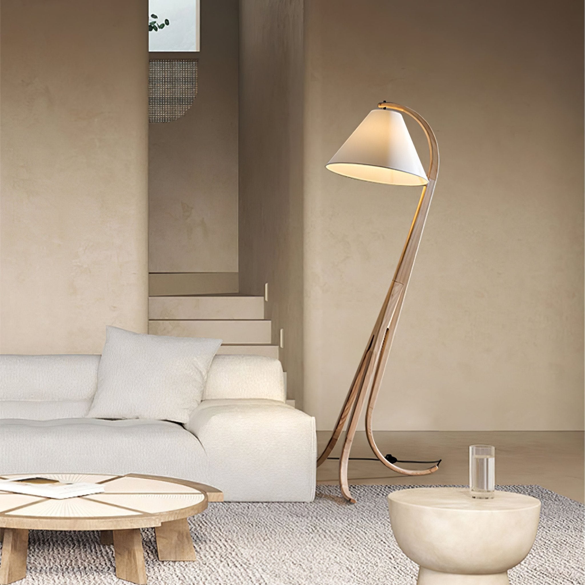 Arcwood Floor Light, Floor Lamp, detail 3