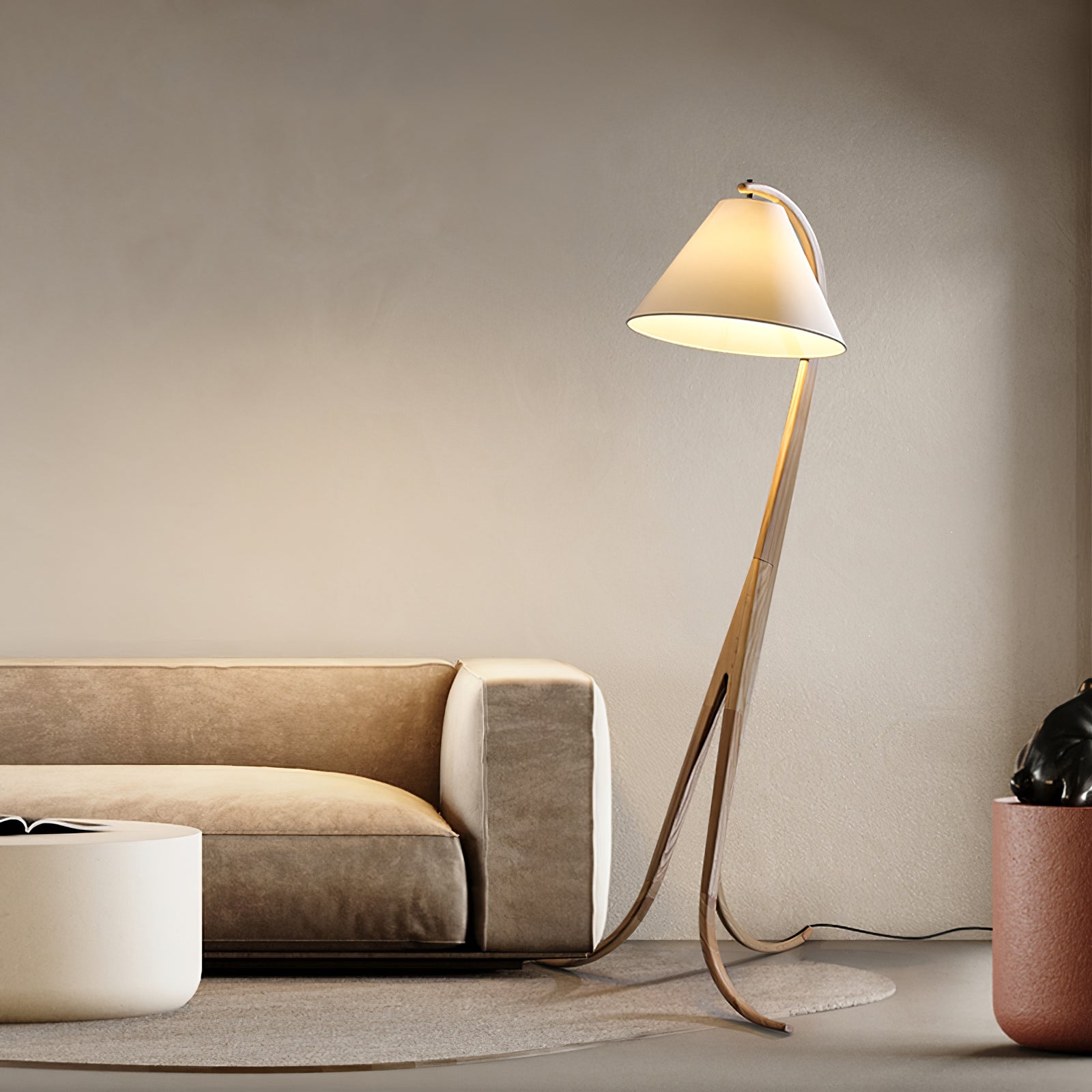 Arcwood Floor Light, Floor Lamp, detail 17