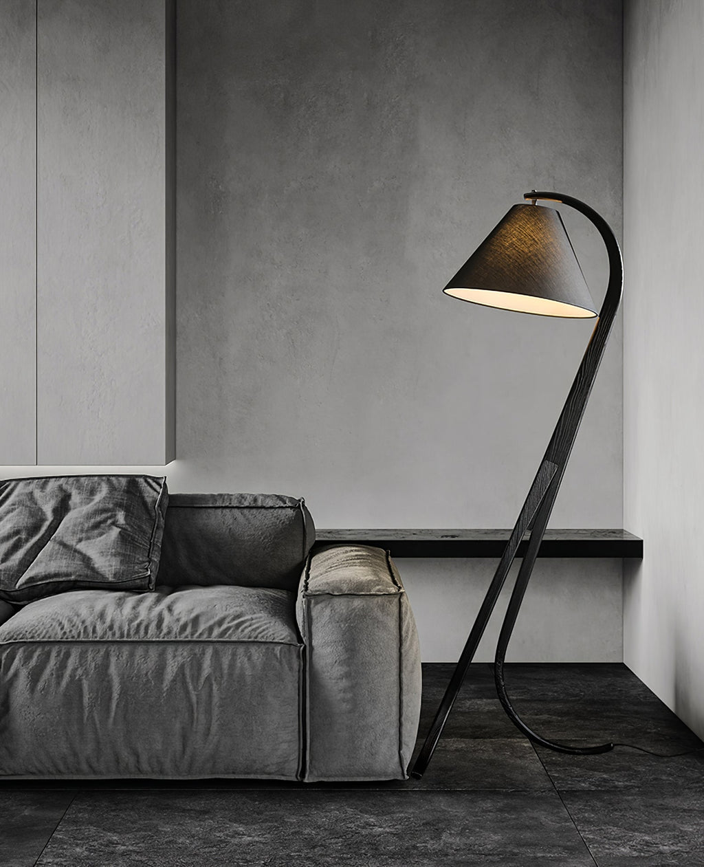 Arcwood Floor Light, Floor Lamp, detail 20