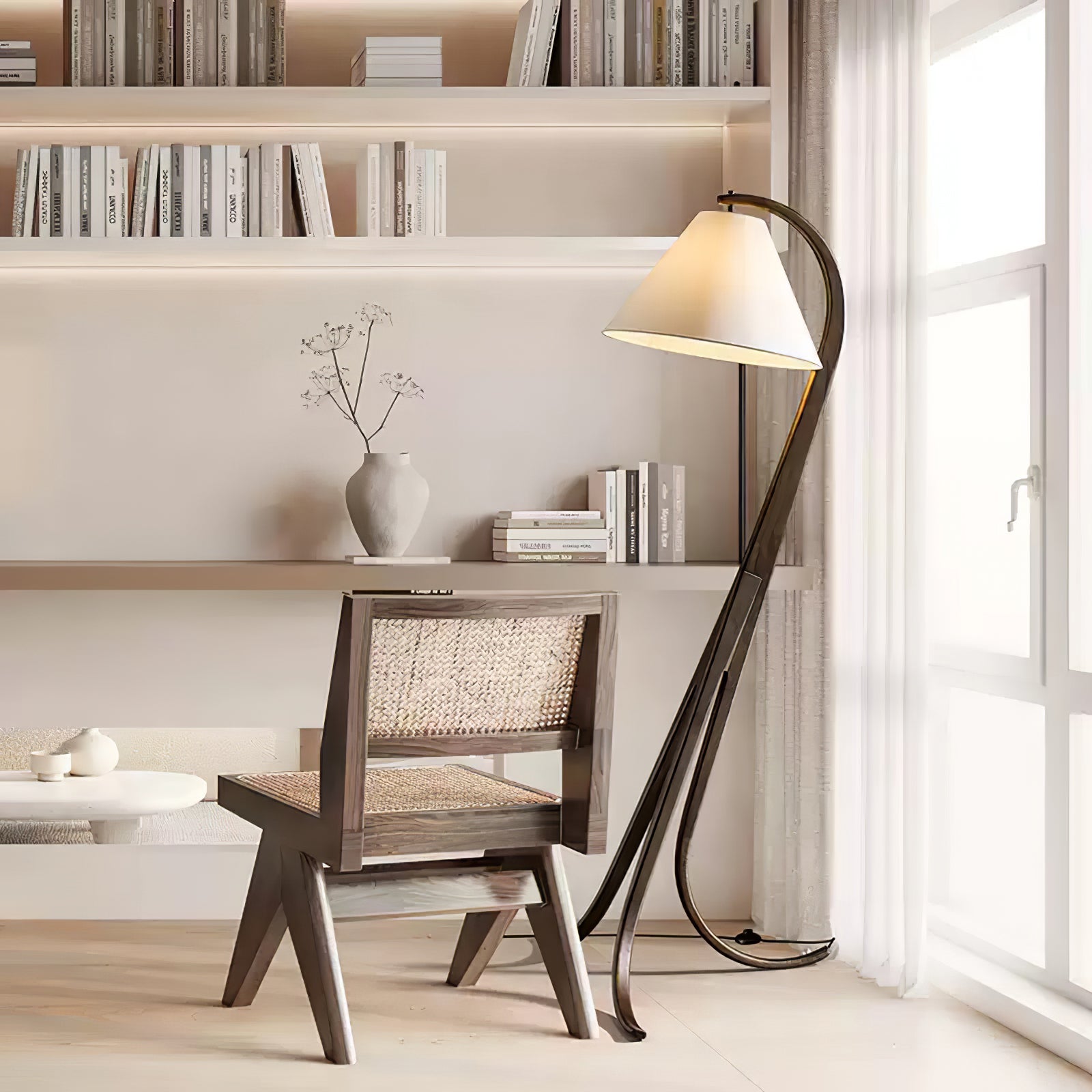 Arcwood Floor Light, Floor Lamp, detail 9