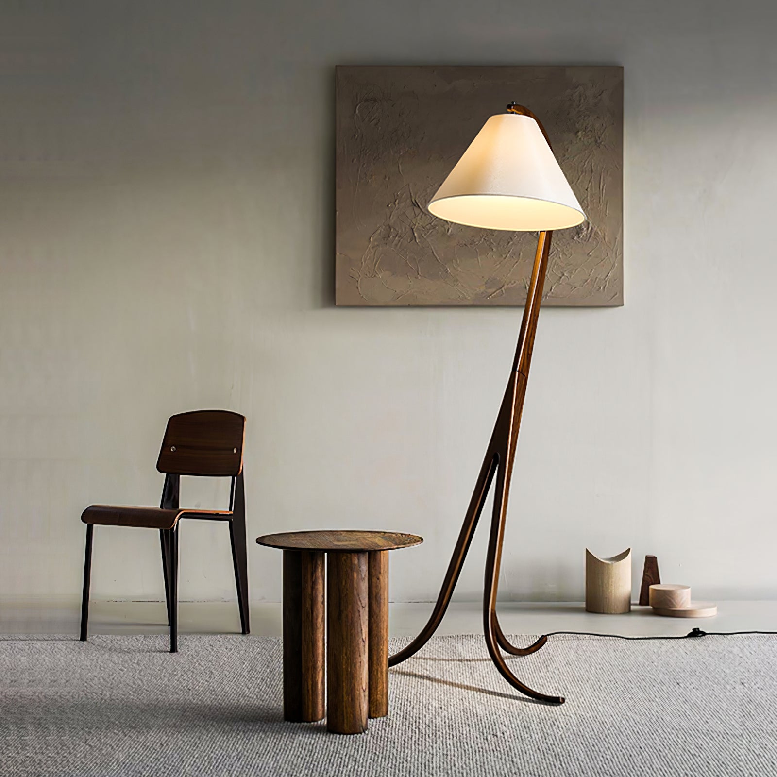 Arcwood Floor Light, Floor Lamp, detail 6