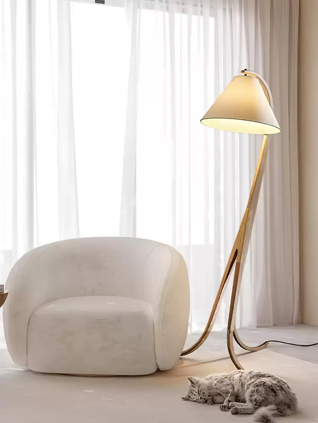 Arcwood Floor Light, Floor Lamp, detail 28