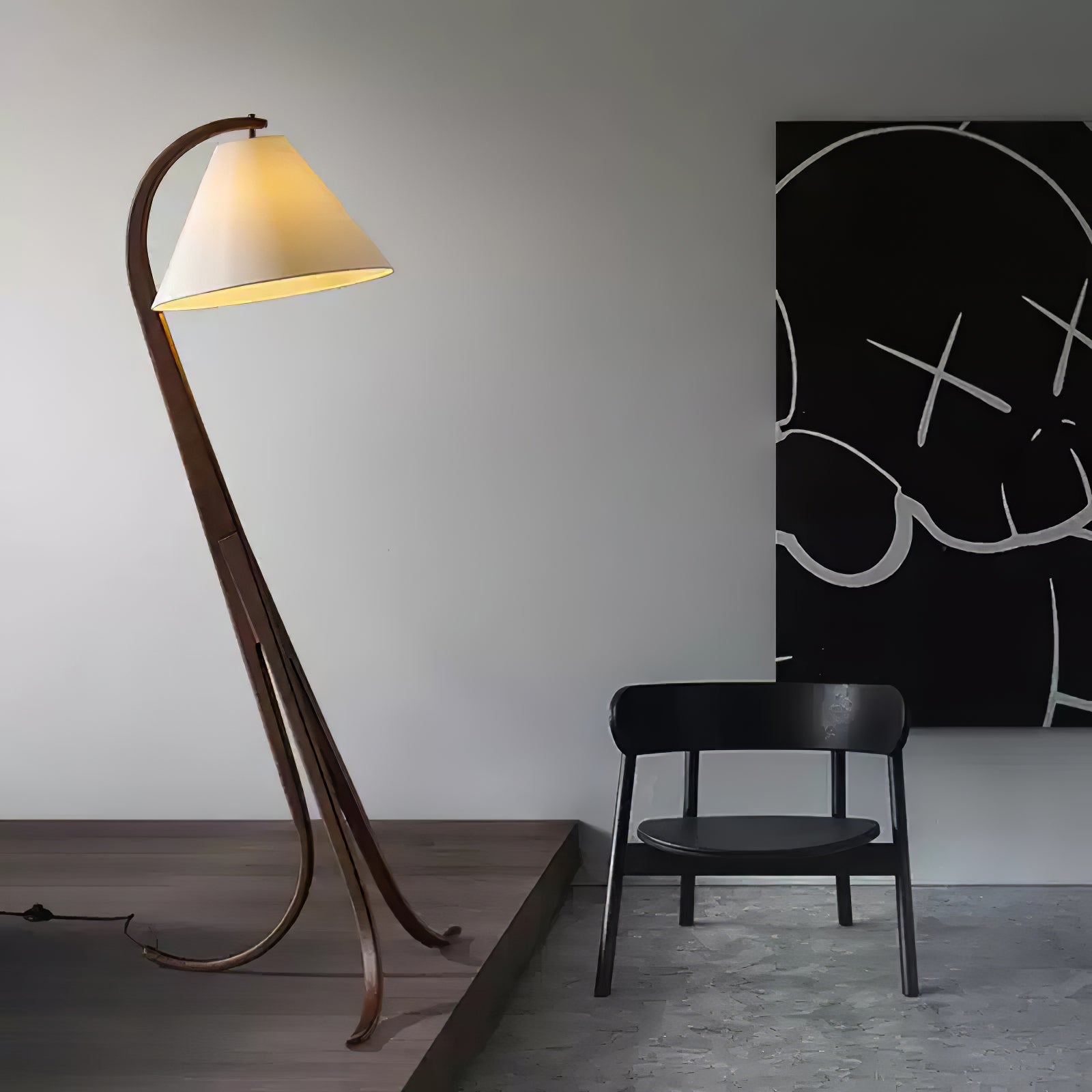 Arcwood Floor Light, Floor Lamp, detail 7