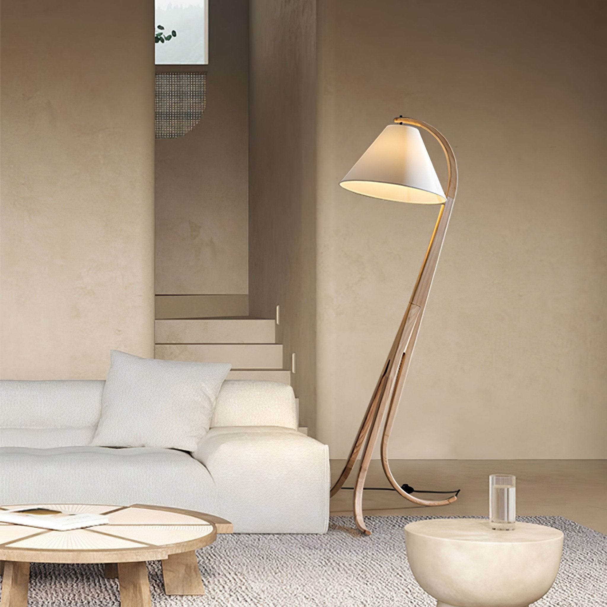 Arcwood Floor Light, Floor Lamp, detail 2