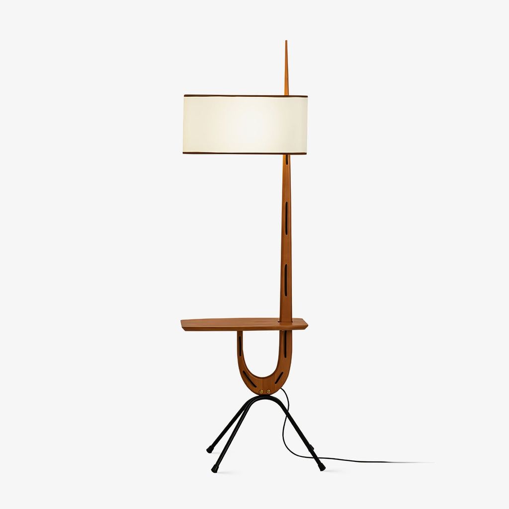 Ardent Arch Floor Light, Floor Lamp, Wood, L 53cm x W 35cm x H 168cm