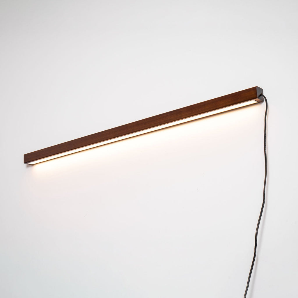 Arlo Linear Wood Plug-In Wall Light, Plug-In Wall Sconce, detail 21