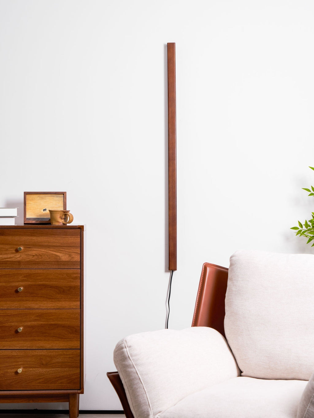 Arlo Linear Wood Plug-In Wall Light, Plug-In Wall Sconce, detail 26