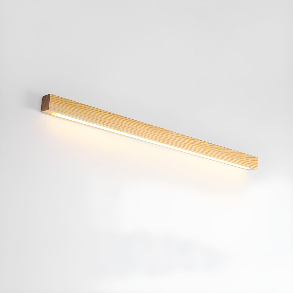 Arlo Linear Wood Wall Light, Hardwired Wall Sconce, detail 14