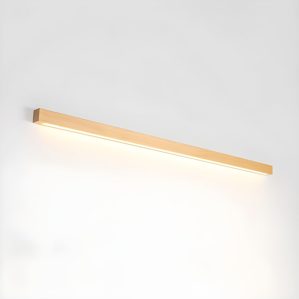 Arlo Linear Wood Wall Light, Hardwired Wall Sconce, detail 15
