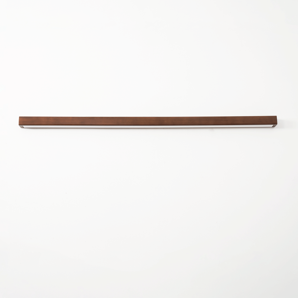 Arlo Linear Wood Wall Light, Hardwired Wall Sconce, detail 2