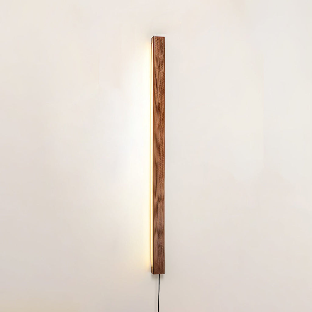 Arlo Linear Wood Plug-In Wall Light, Plug-In Wall Sconce, detail 8