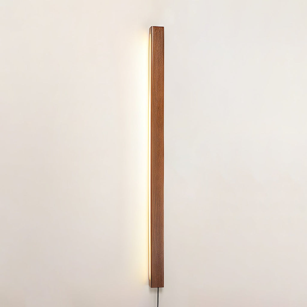 Arlo Linear Wood Plug-In Wall Light, Plug-In Wall Sconce, detail 6