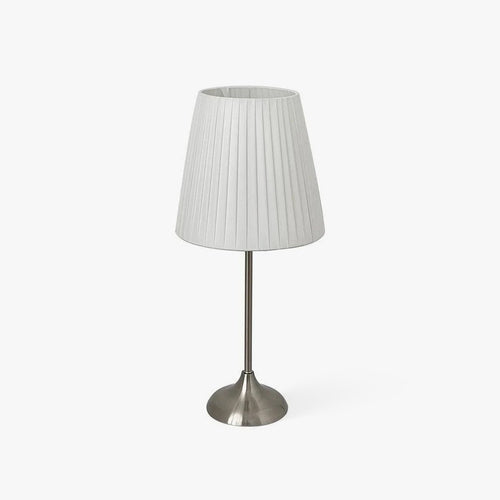 Arstid Table Light, Bedside Table Lamp, Metal, ∅ 8.7″ x H 18.9″
