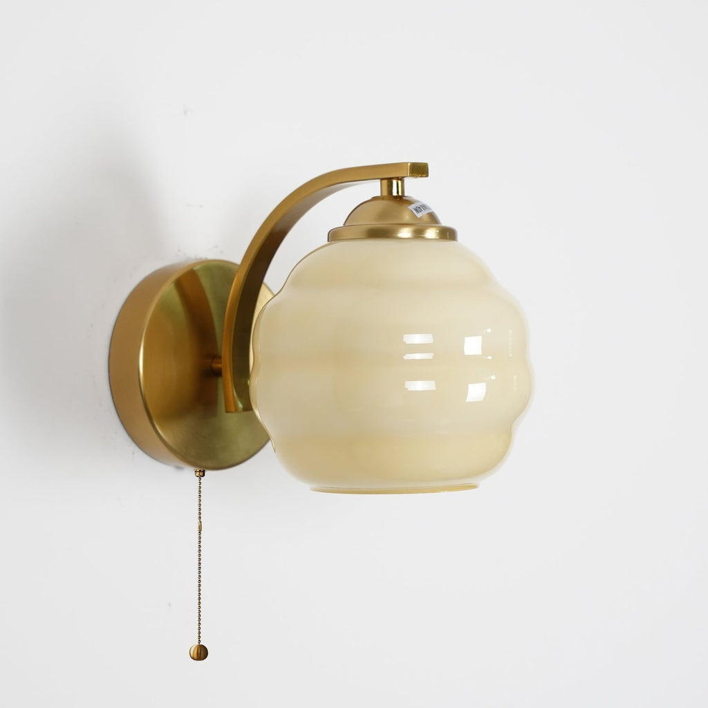 Gatsby Wall Light - Dia 15cm x H 16cm Iron, Hardwired Wall Sconce, detail 15