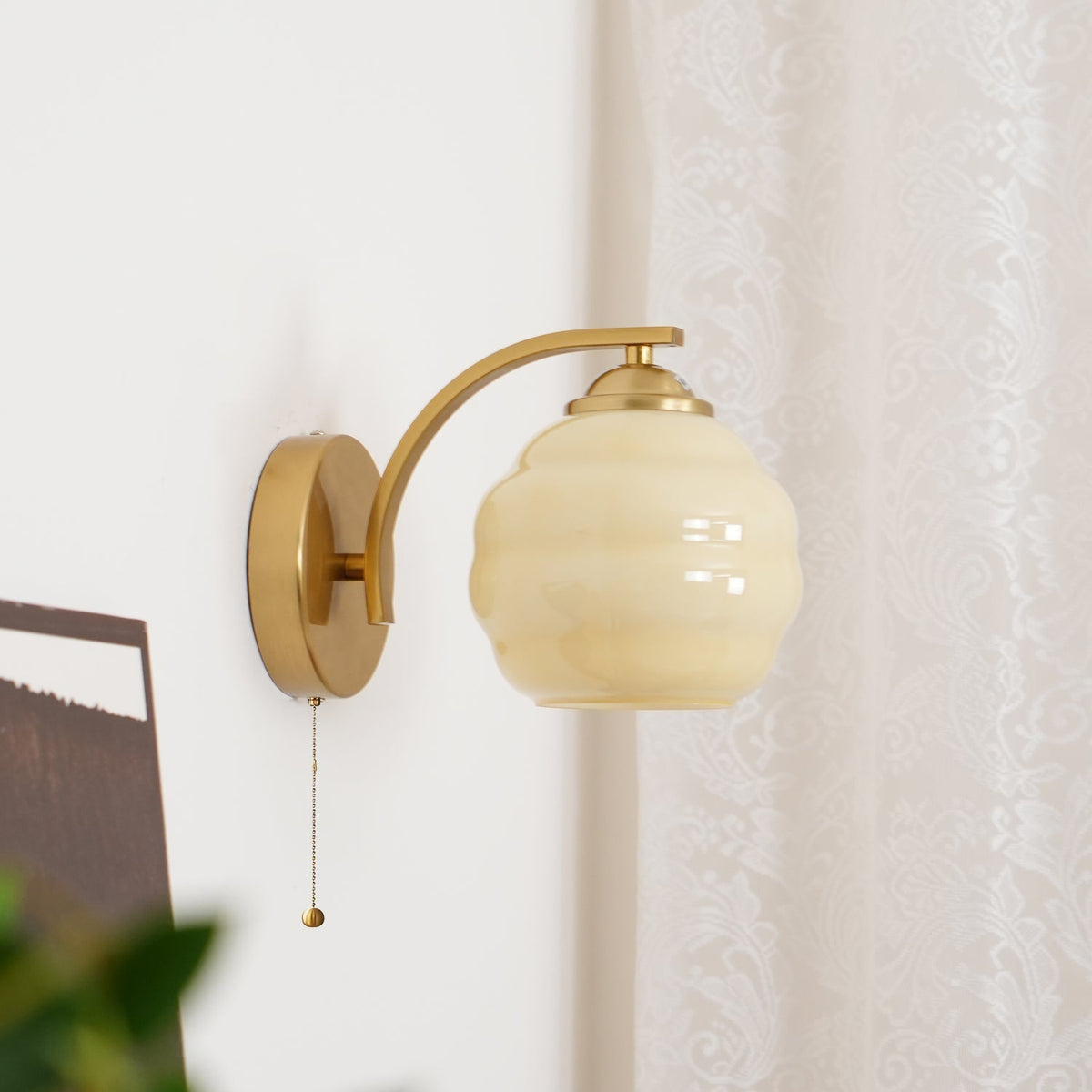 Gatsby Wall Light - ∅ 5.9″ x H 6.3″ Iron, Hardwired Wall Sconce, detail 21