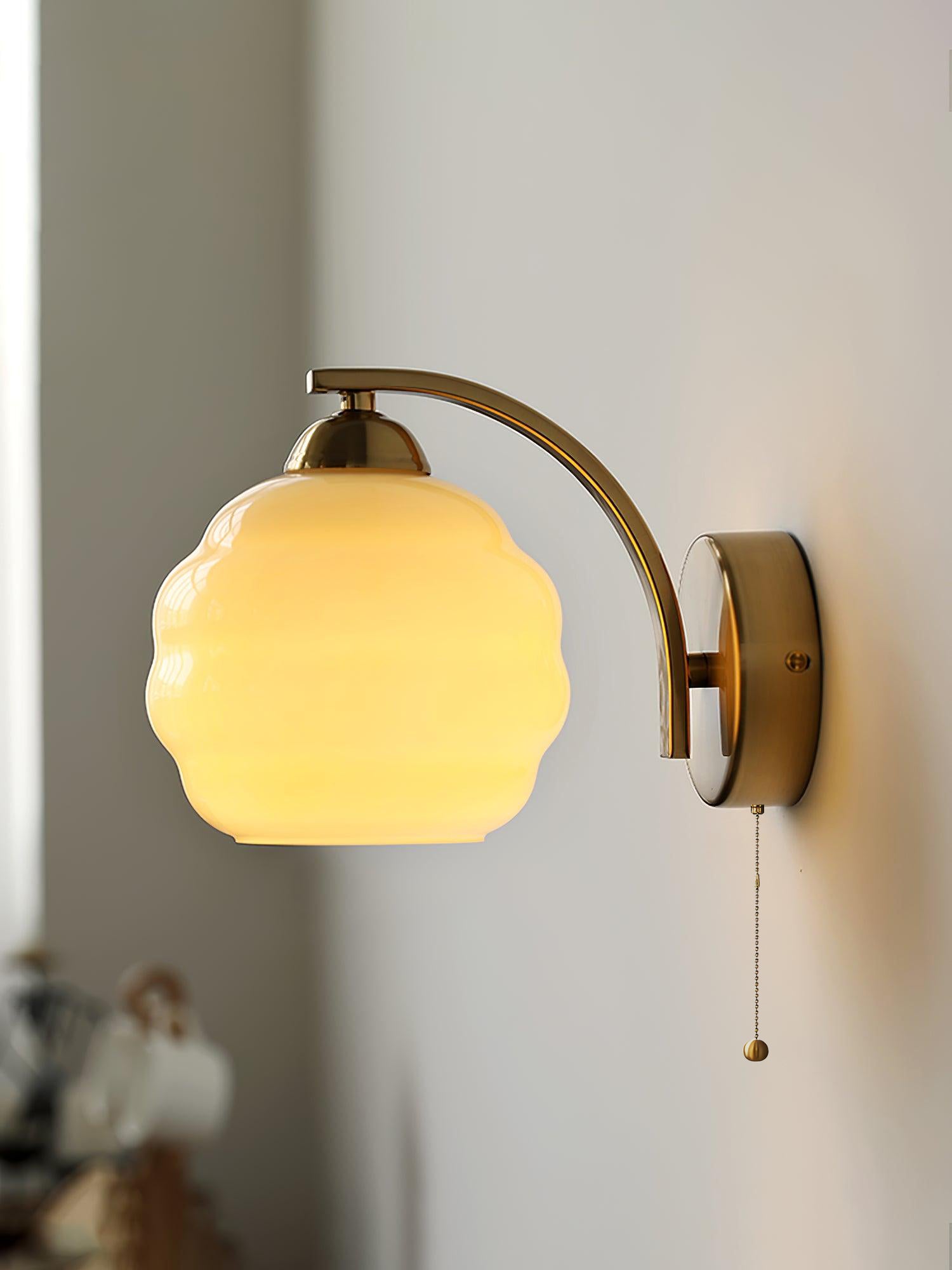 Gatsby Wall Light - Dia 15cm x H 16cm Iron, Hardwired Wall Sconce, detail 3