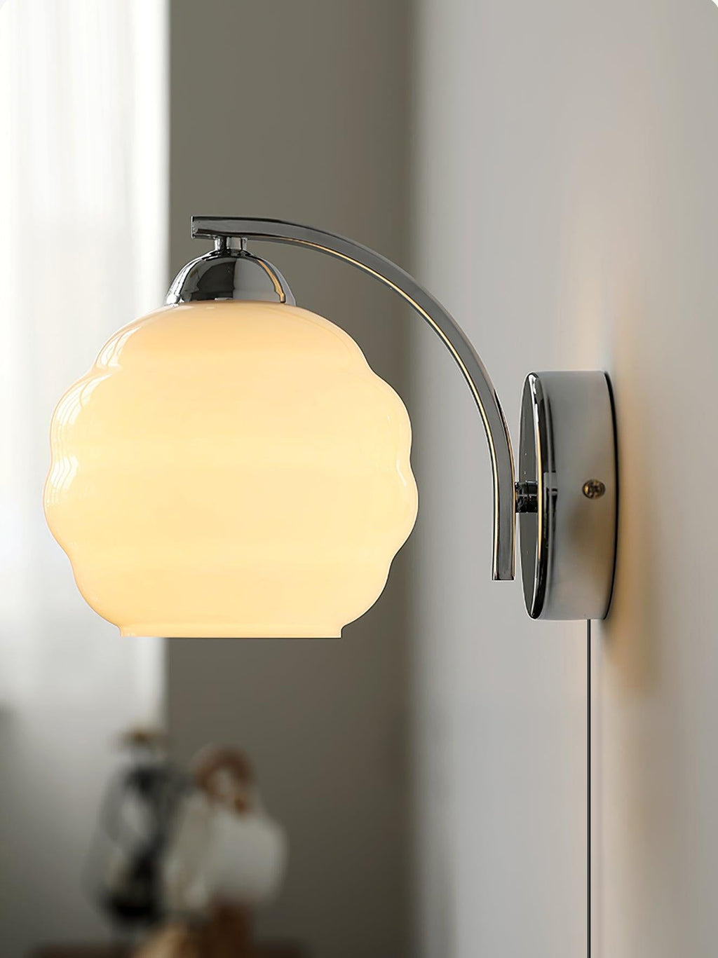 Art Deco Plug-In Wall Light, Plug-In Wall Sconce, detail 3