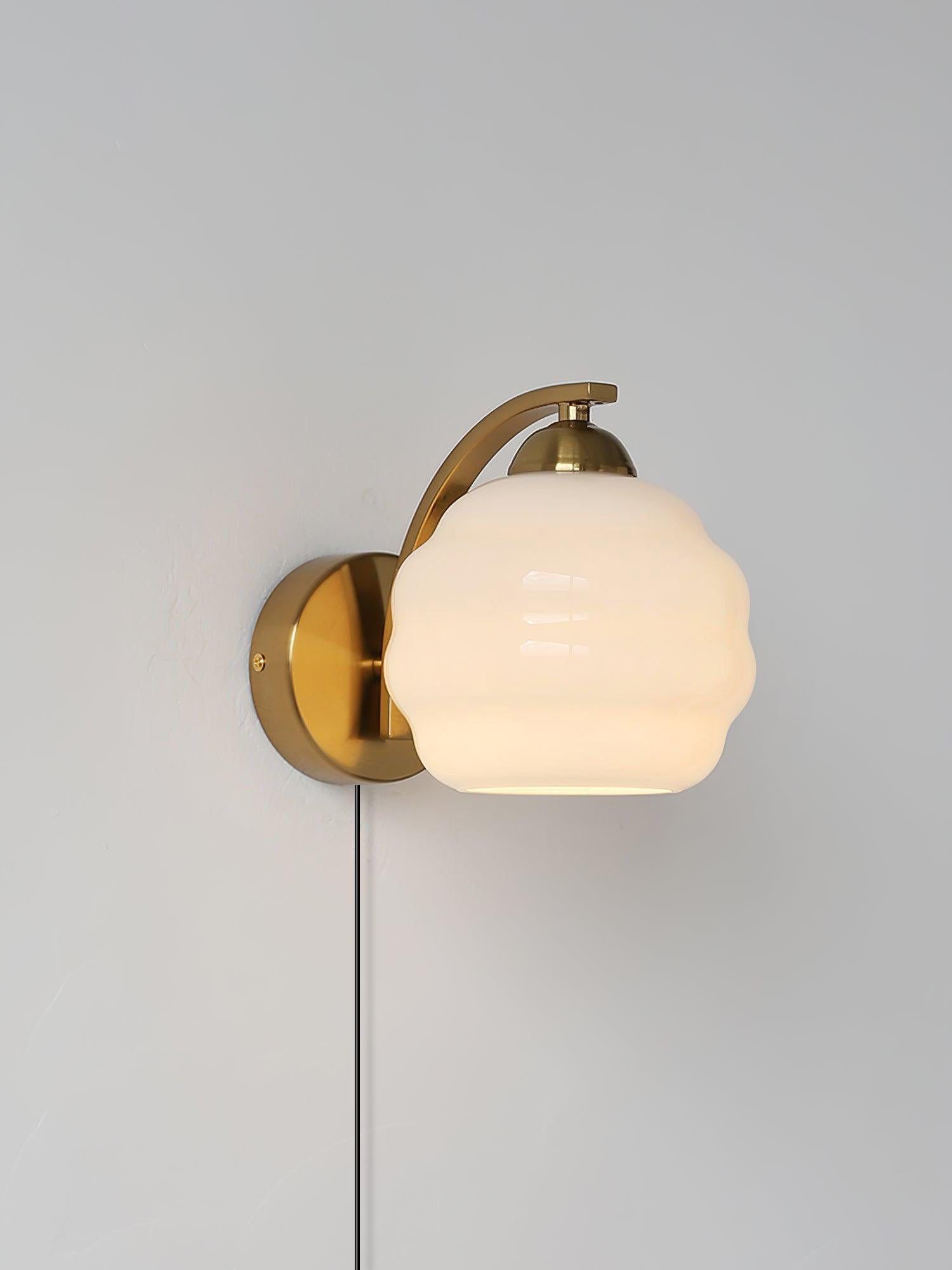 Art Deco Plug-In Wall Light, Plug-In Wall Sconce, detail 5