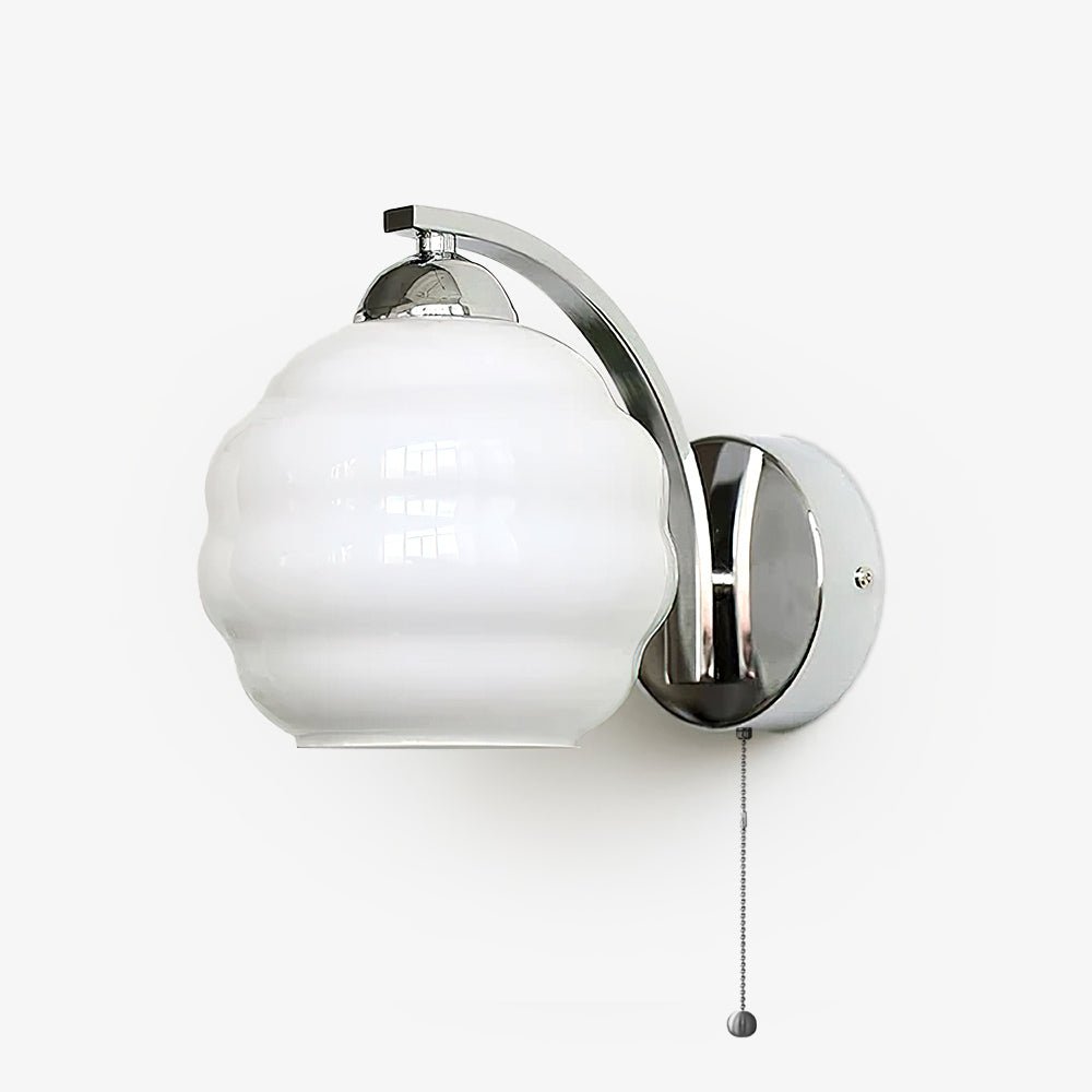 Gatsby Wall Light - ∅ 5.9″ x H 6.3″ Iron, Hardwired Wall Sconce, detail 13